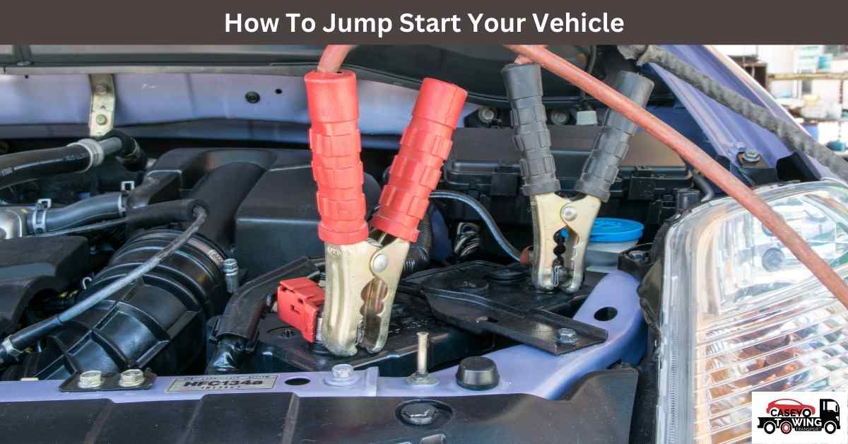 How To Jump Start Your Vehicle Casey Towing Transport